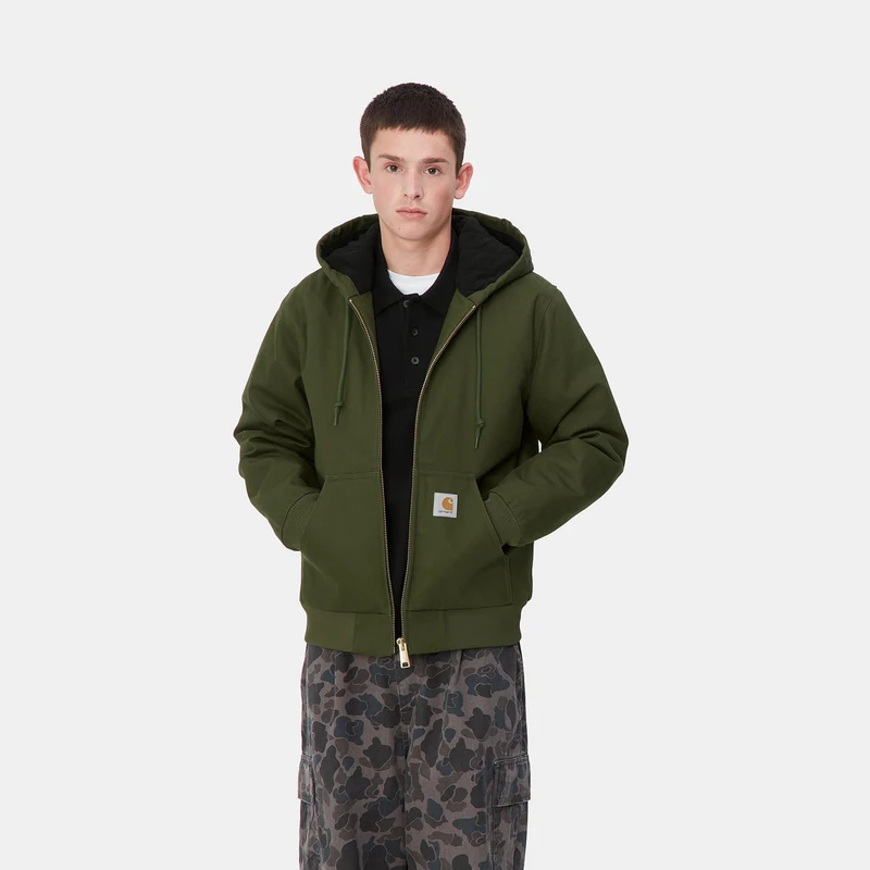 Carhartt WIP Herren Active Jacke - Estragon / Rigid
