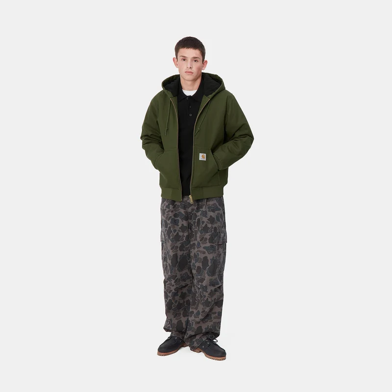 Carhartt WIP Herren Active Jacke - Estragon / Rigid
