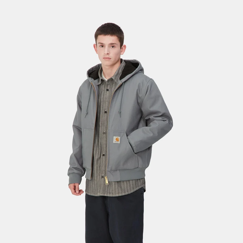 Carhartt WIP Herren Active Jacke - Taubengrau / Rigid