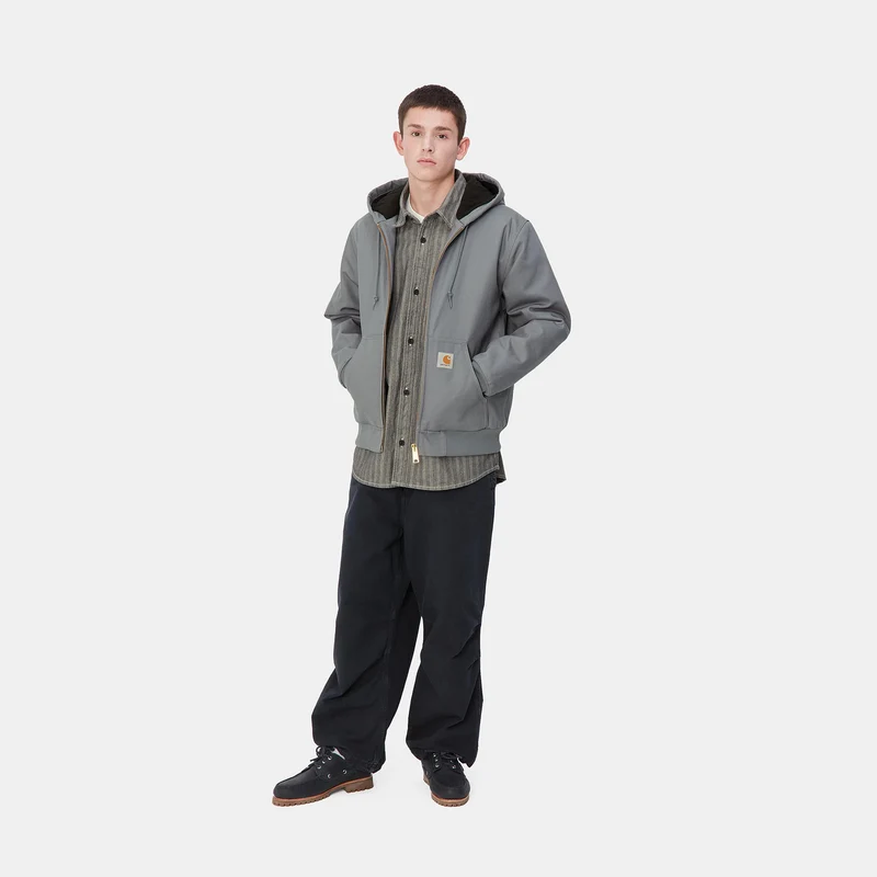 Carhartt WIP Herren Active Jacke - Taubengrau / Rigid