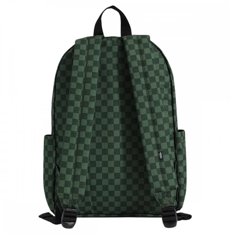 VANS Kinder Old Skool Classic Rucksack - Grom Check - Pine Forest