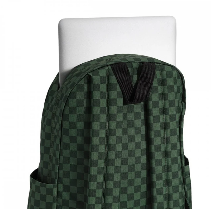VANS Kinder Old Skool Classic Rucksack - Grom Check - Pine Forest