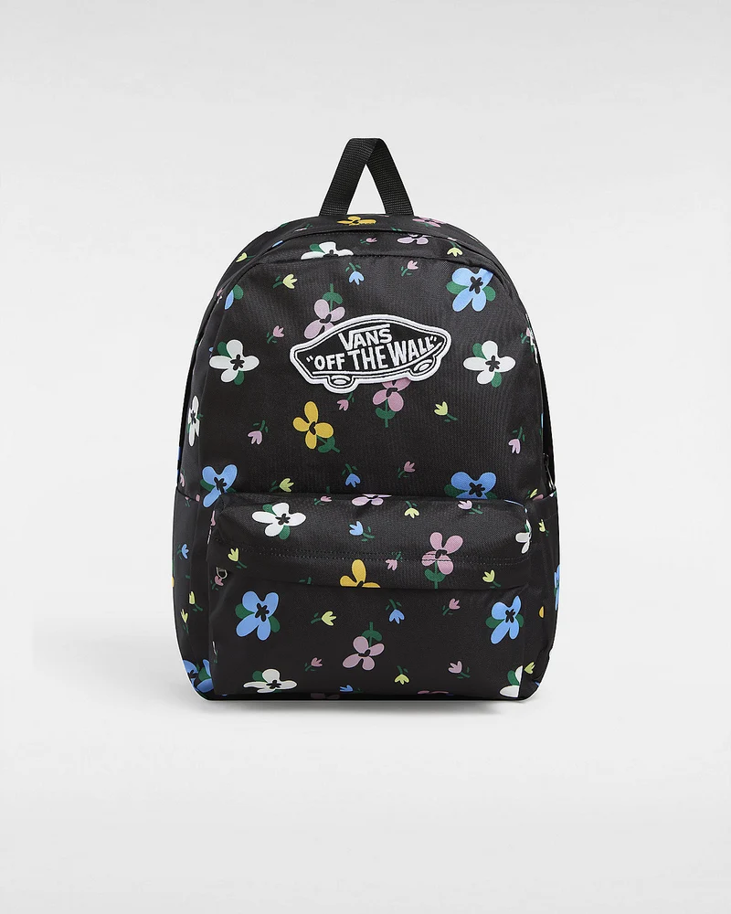 VANS Unisex Old Skool Classic Rucksack - Schwarz geblümt