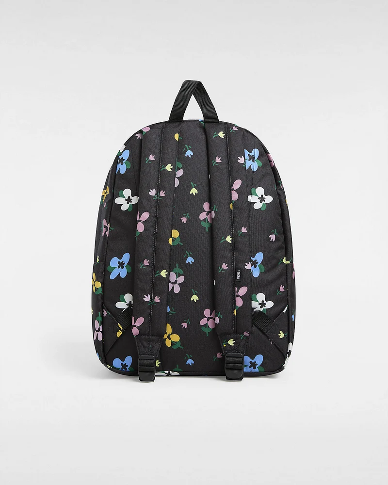 VANS Unisex Old Skool Classic Rucksack - Schwarz geblümt