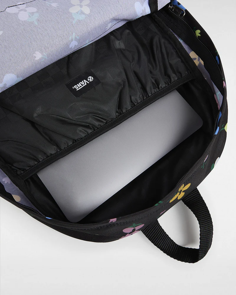 VANS Unisex Old Skool Classic Rucksack - Schwarz geblümt