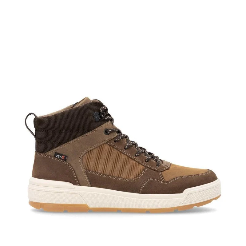 Rieker Herren Evolution Leder Sportstiefel - Braun