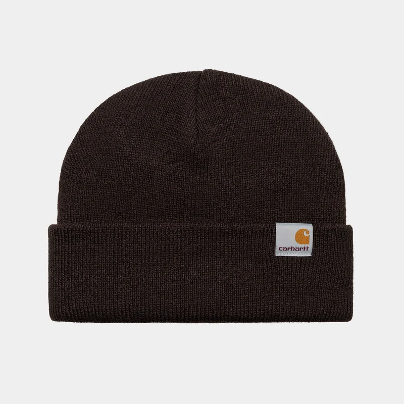 Carhartt WIP Unisex Stratus Low Beanie - Dunkle Umbra
