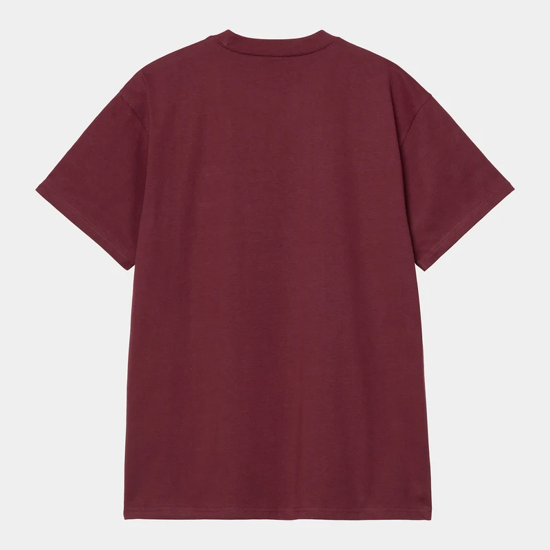Carhartt WIP Signal-T-Shirt für Herren – Malbec