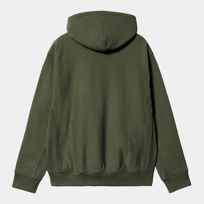 Carhartt WIP Herren American Script Hoodie - Estragon