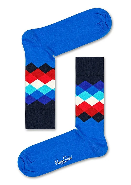 Happy Socks Gemusterte Socken-Geschenkbox (4er-Pack)
