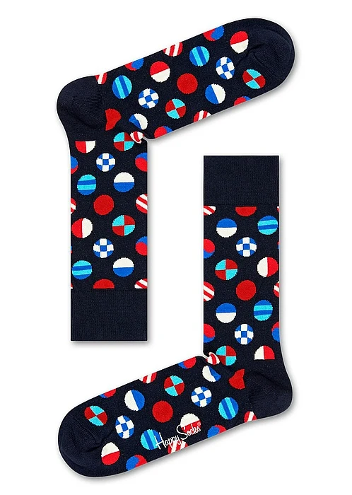 Happy Socks Gemusterte Socken-Geschenkbox (4er-Pack)