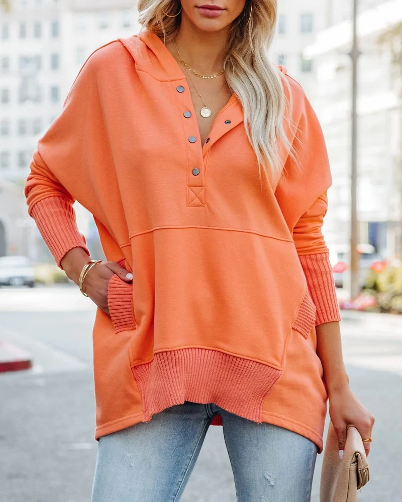 Martina | Luftiges Und Stilvolles Kapuzen Sweatshirt Für Damen