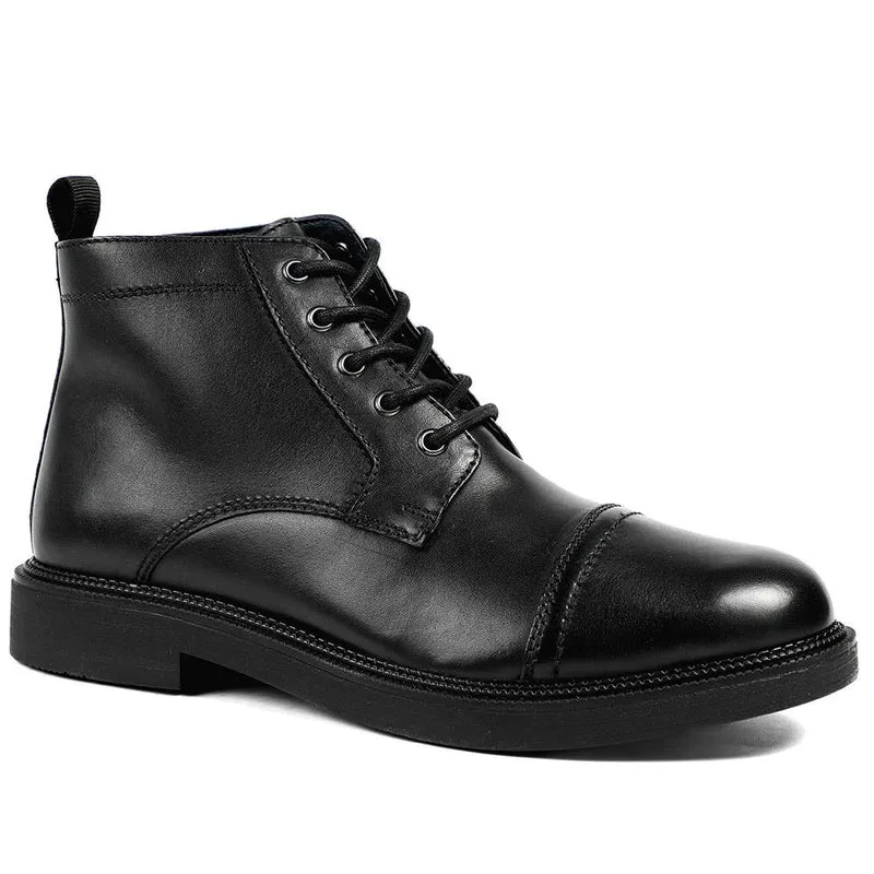 Giuseppe Lace Up Leather Boots - GIUSEPPE / 328 302