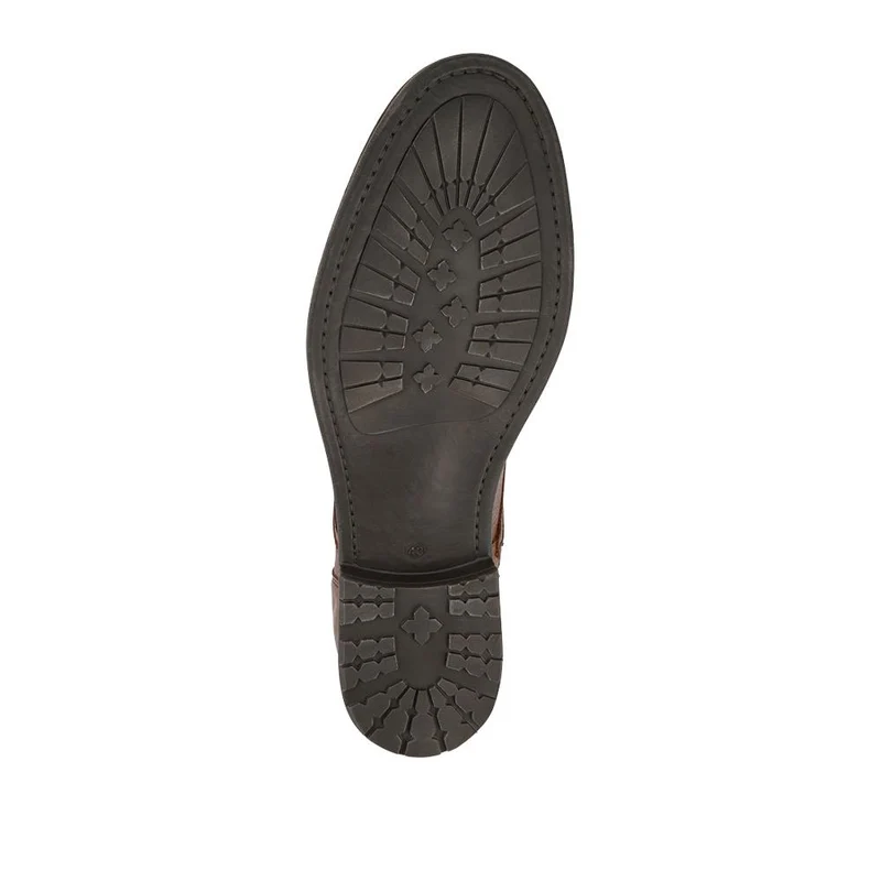 Dalias Leather Ankle Boots - DALIAS / 328 358 - Chestnut