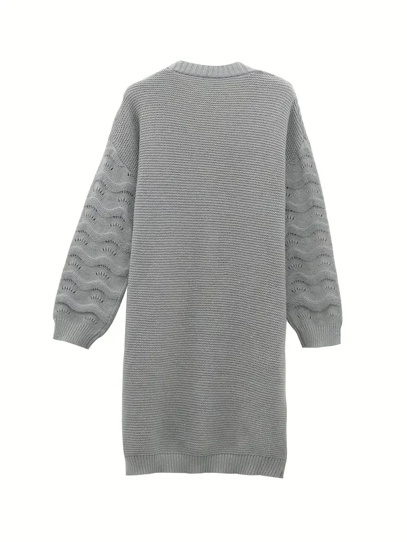 Sophie | Elegante Und Vielseitige Stricken-Strickjacke