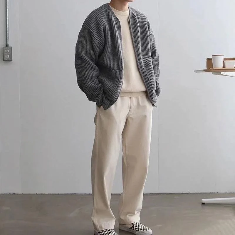 Leon | Stilvoller Und Gemütlicher Herren Strickjacke