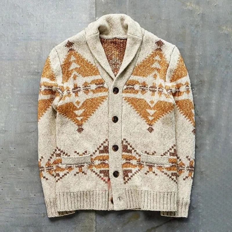 Eric | Klassischer Und Eleganter Herren Vintage Strickjacke