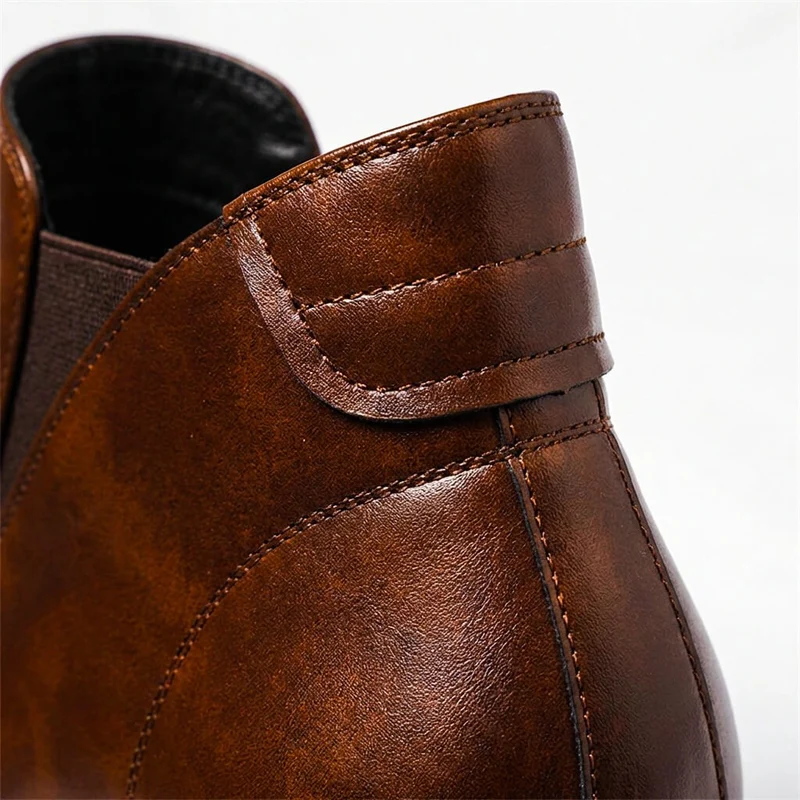 Christian | Stilvolle Echtlederstiefel aus Italienischem Premium-Leder