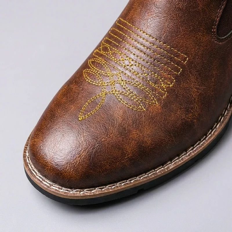 Jonathan | Exklusive und Vintage Herren-Echtlederstiefel im Vintage-Look