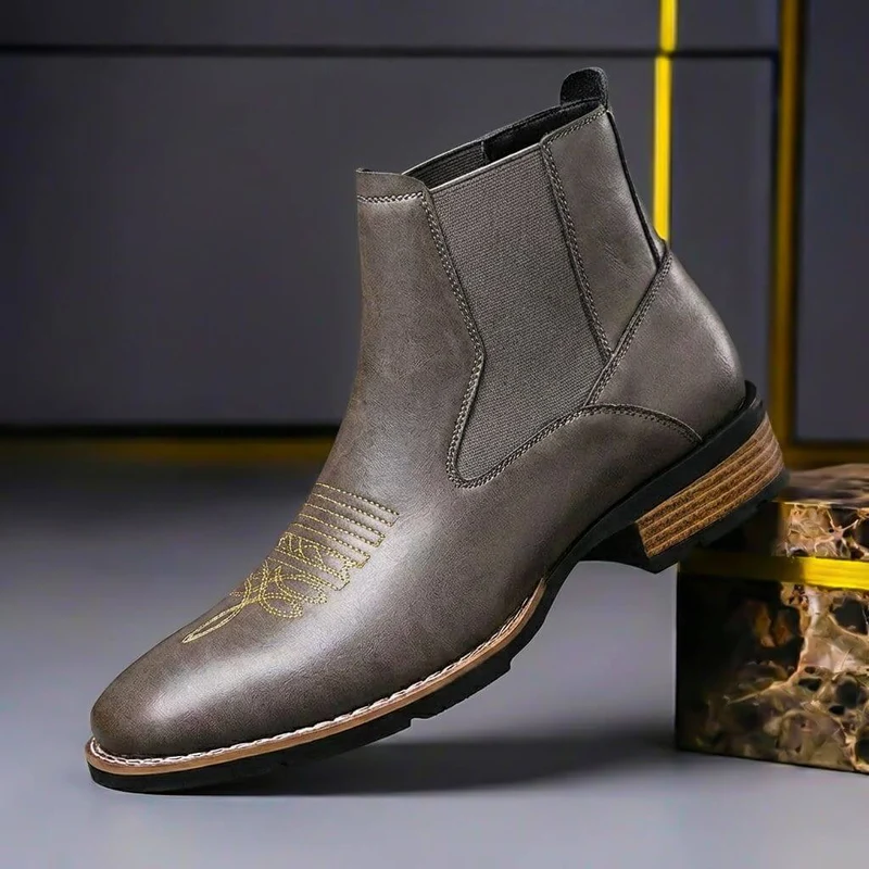 Jonathan | Exklusive und Vintage Herren-Echtlederstiefel im Vintage-Look