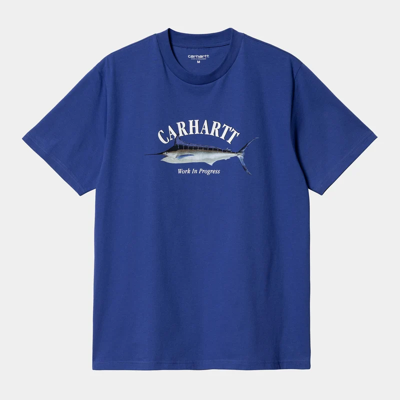 Carhartt WIP Kurzarm-T-Shirt Marlin für Herren - Lazurite