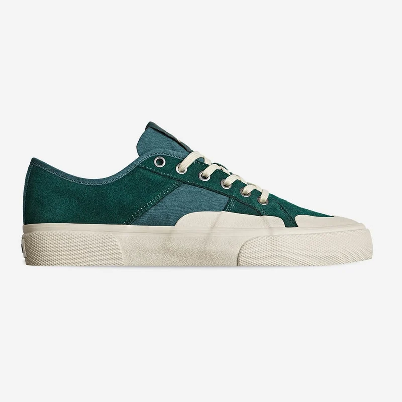 Globe Surplus Wildleder-Sneaker für Herren – Nachtgrün/Montano