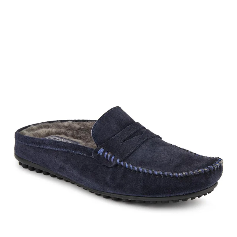 Zap Leather Mule Slippers - ZAP / 328 013