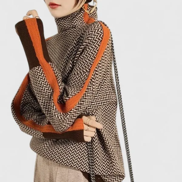 Maya | Moderner Und Stilvoller Strickpullover Für Damen