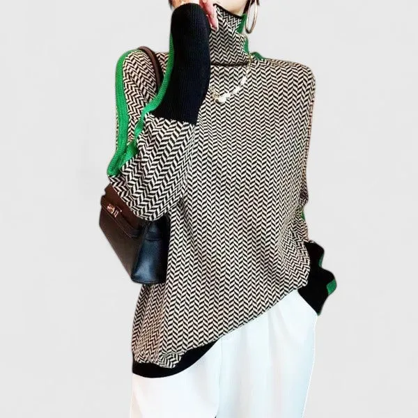 Maya | Moderner Und Stilvoller Strickpullover Für Damen