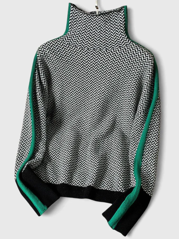 Maya | Moderner Und Stilvoller Strickpullover Für Damen