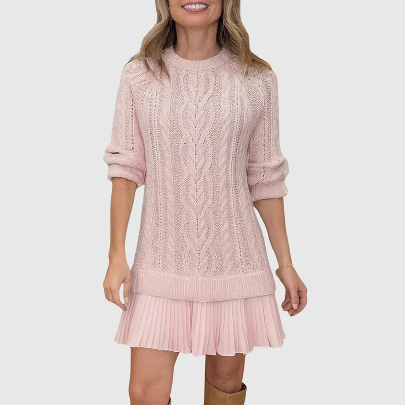 Christine | Elegant Und Stilvoller Strickpullover Für Damen