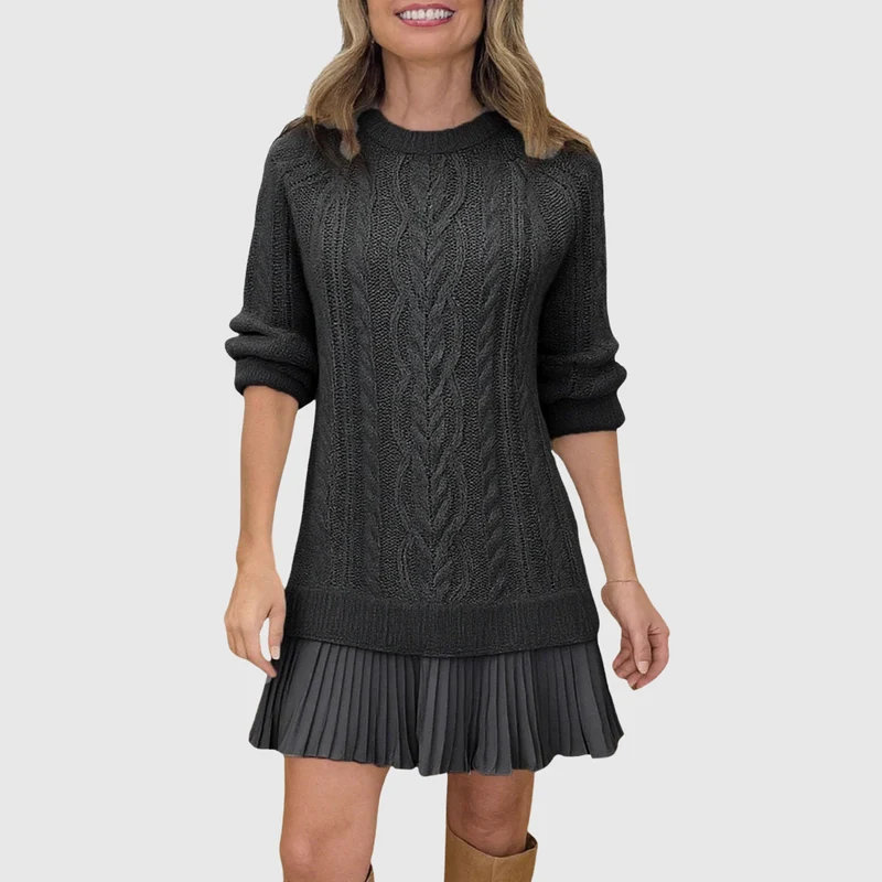 Christine | Elegant Und Stilvoller Strickpullover Für Damen