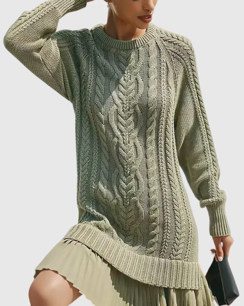 Christine | Elegant Und Stilvoller Strickpullover Für Damen