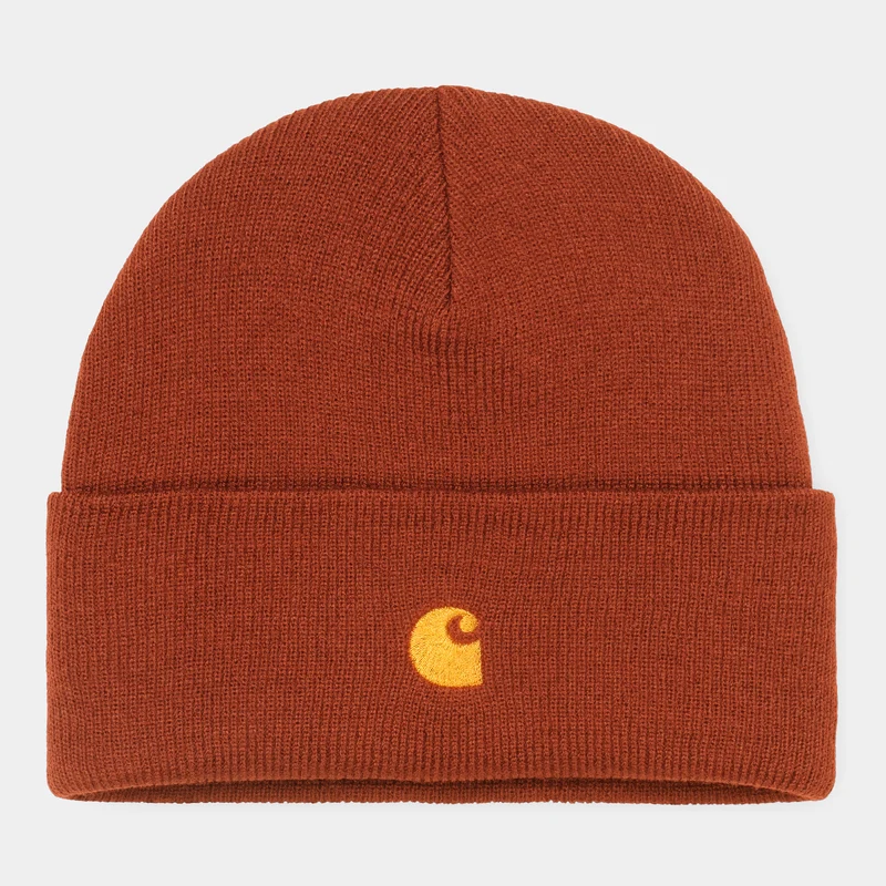 Carhartt WIP Unisex Chase Mütze - Copperton / Gold