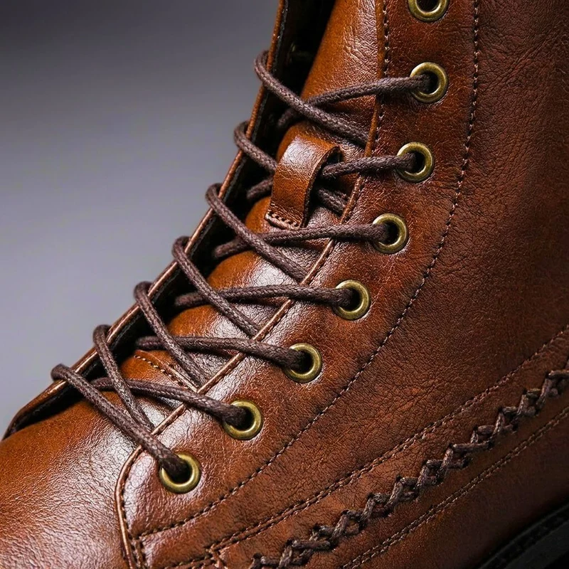 Sebastian | Stilvolle Herren-Echtlederstiefel aus Italienischem Premium-Leder
