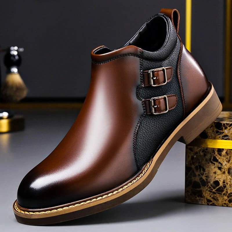 Oliver | Exklusive und Stilvolle Herren-Lederstiefel für den Winter
