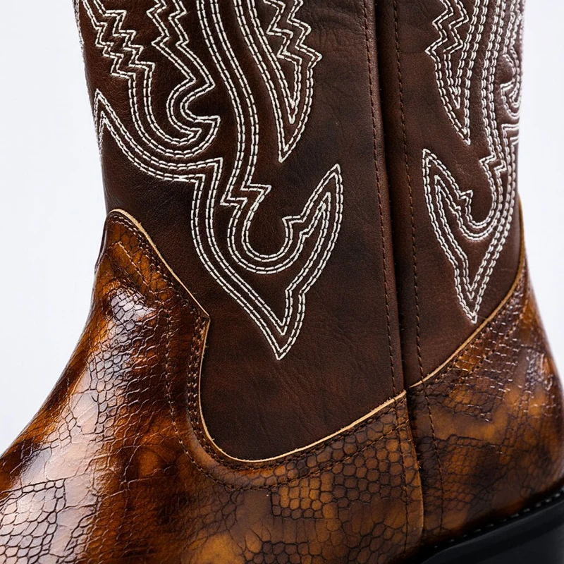 Henry | Exklusive und Stilvolle Herren-Lederstiefel im Vintage-Design