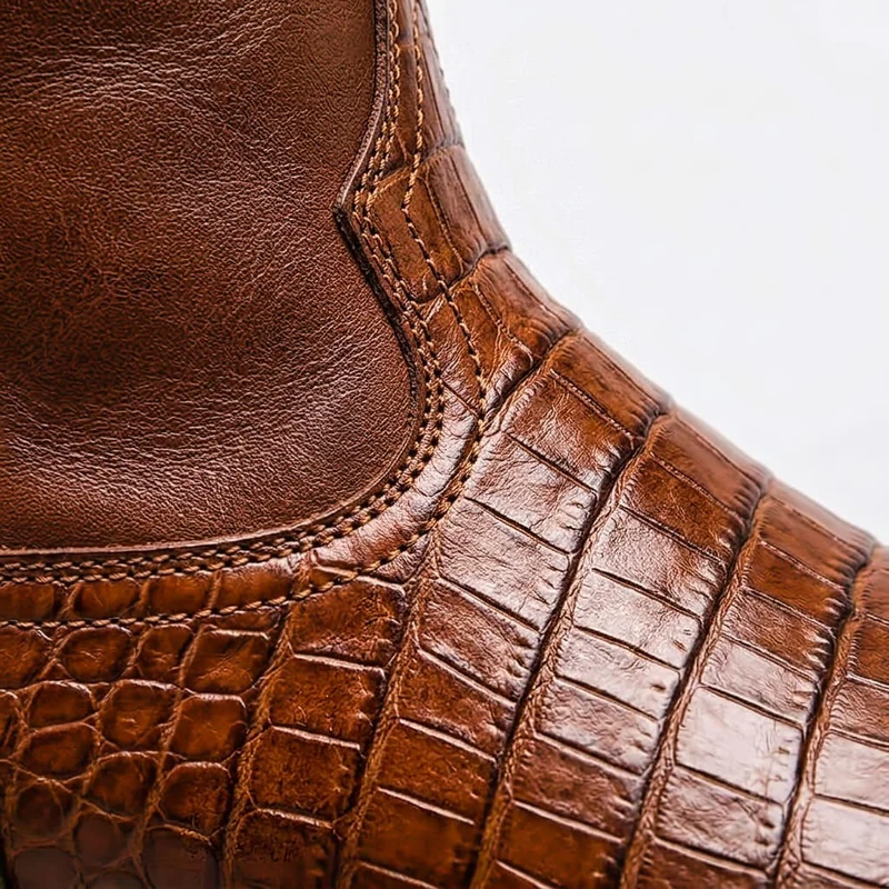 Tim | Bequeme Vintage Echtlederstiefel Für Herren