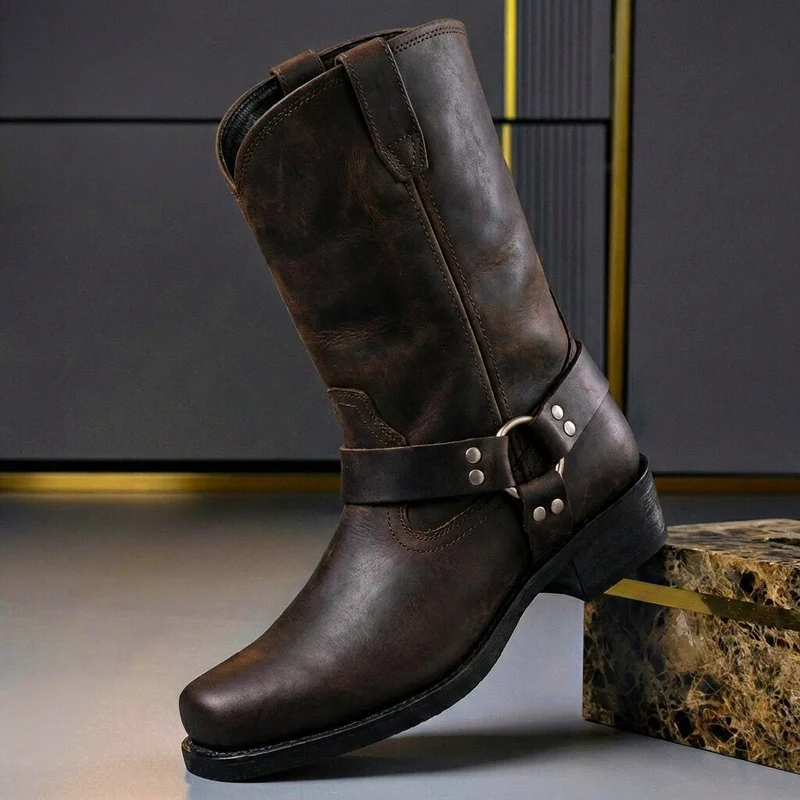 Niklas | Klassische Echtlederstiefel Für Herren