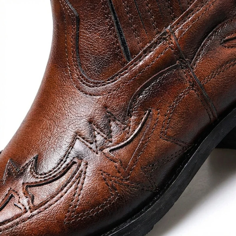 Jonas | Stilvoll Handgefertigte Italienische Lederstiefel Für Herren