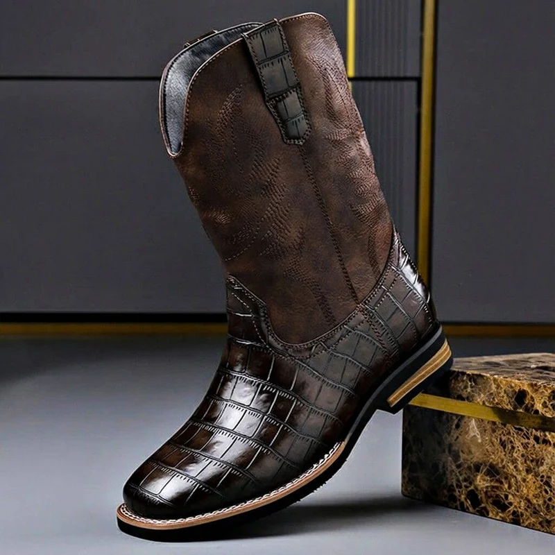 Leon | Klassische Echtlederstiefel Für Herren