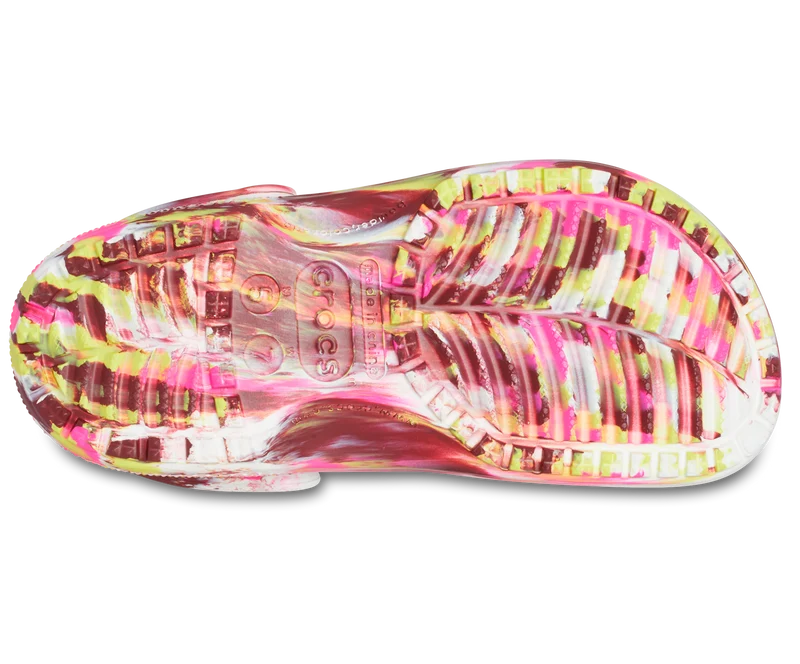 Crocs Unisex Classic Marmor-Clog – Electric Pink