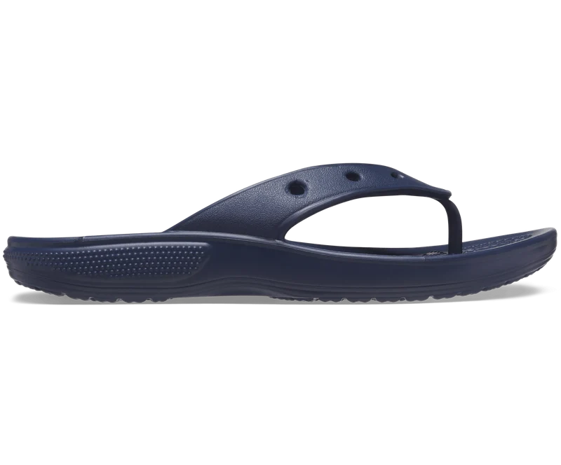 Crocs Klassischer Unisex-Flip-Flop – Marineblau