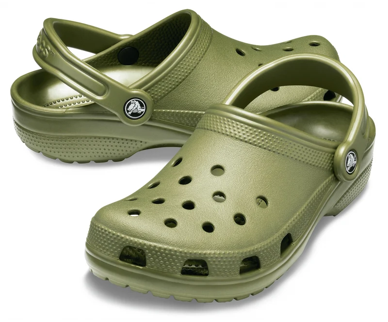 Crocs Kinder Classic Clog - Armeegrün