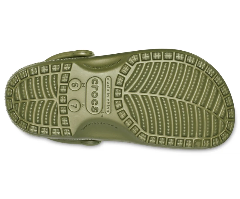 Crocs Kinder Classic Clog - Armeegrün