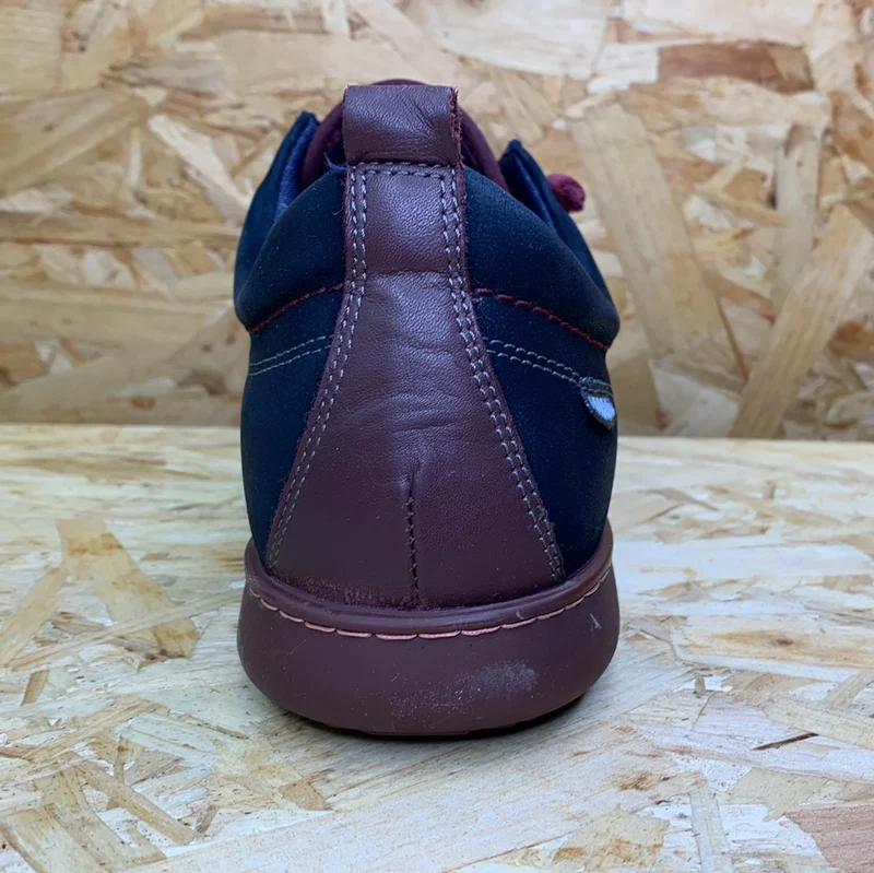 On Foot Herren-Lederschuhe – Marineblau