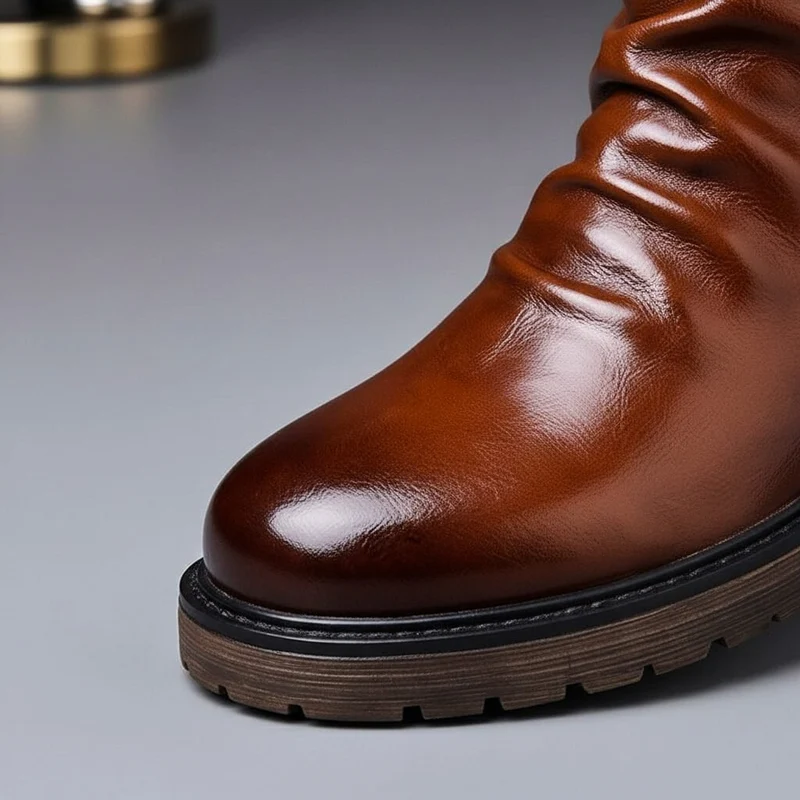 Matteo | Handgefertigte Italienische Lederstiefel Für Herren