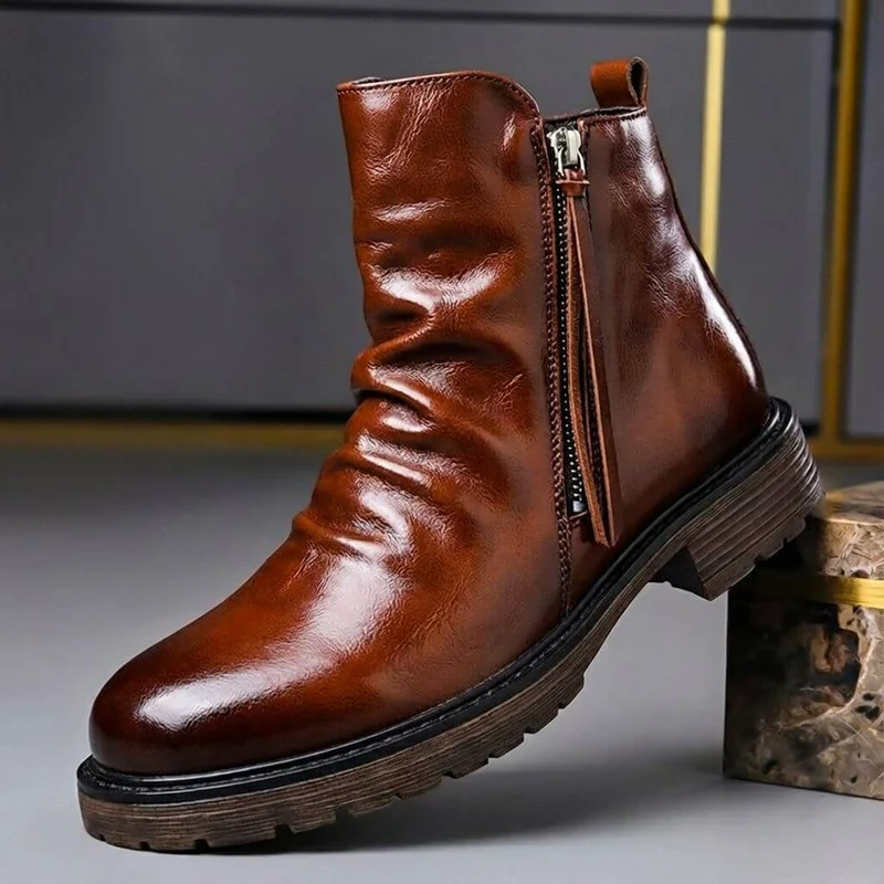 Matteo | Handgefertigte Italienische Lederstiefel Für Herren