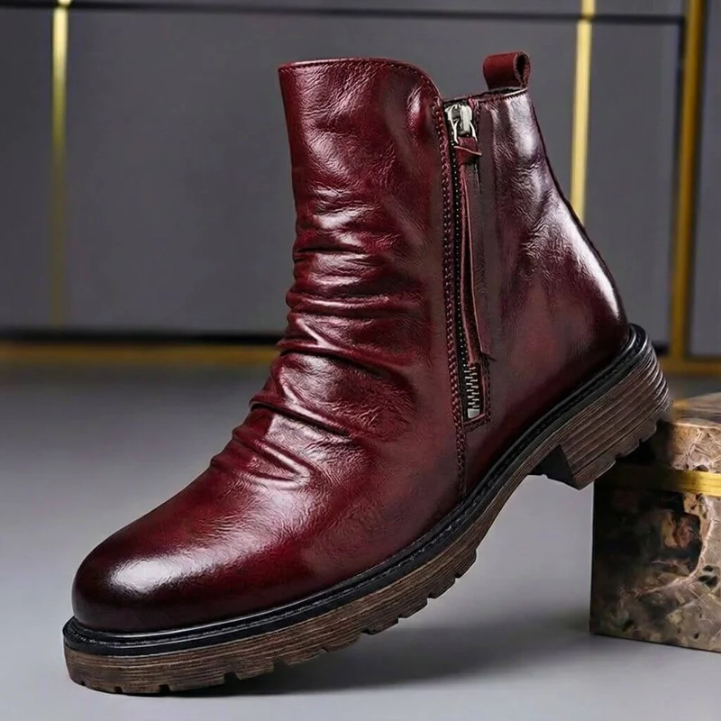 Matteo | Handgefertigte Italienische Lederstiefel Für Herren