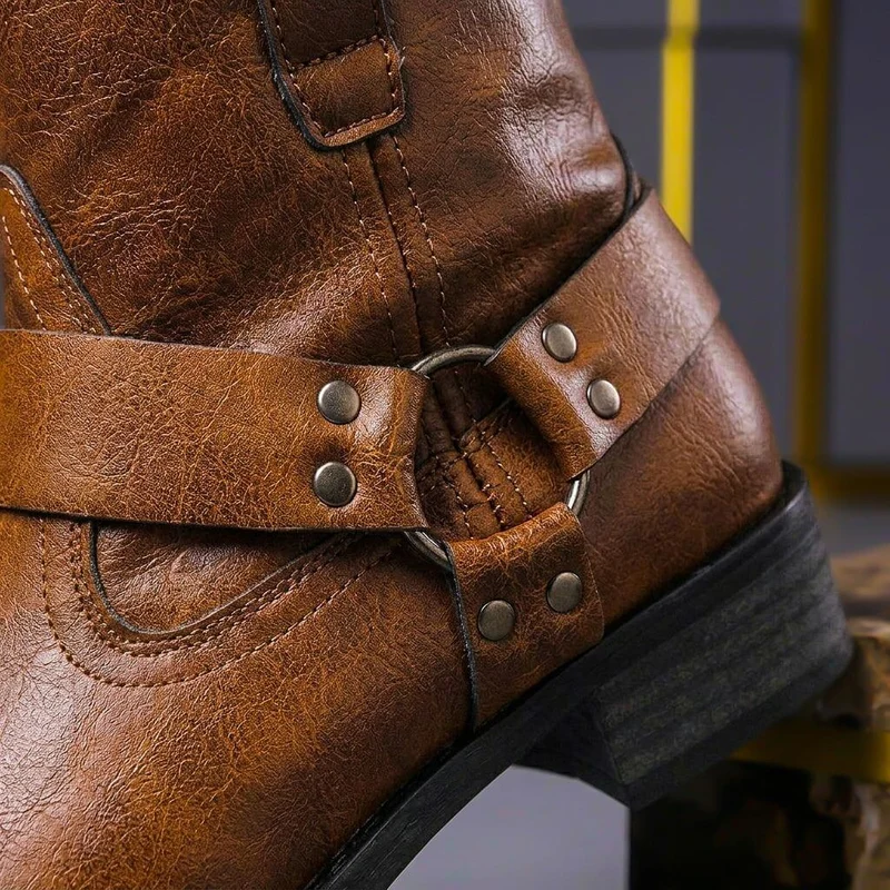 Alexander | Premium Echtlederstiefel Im Vintage-Stil Für Herren
